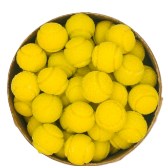Tennisbolde Tyggegummi